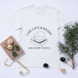 Bok Cat Lover Lover-fontoffertdesign T Shirt