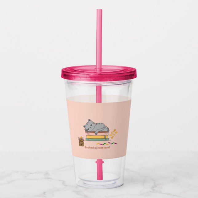 Bok Cat Take Away Mugg (Framsida)