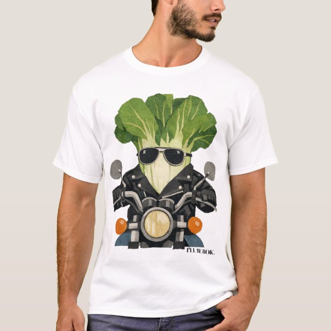 Bok Choy och eländigt T-shirt (Framsida)
