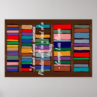 Bok-citattecken Poster