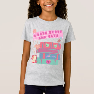 Bok Coquette - Kattälskare 2026- Klippt flickig He T Shirt