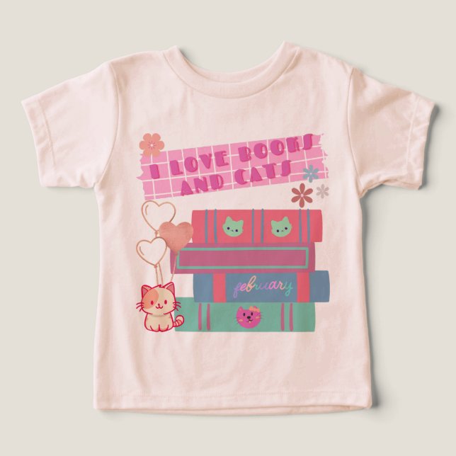 Bok Coquette - Kattälskare - Skär Triblend T Shirt (Design Framsida)