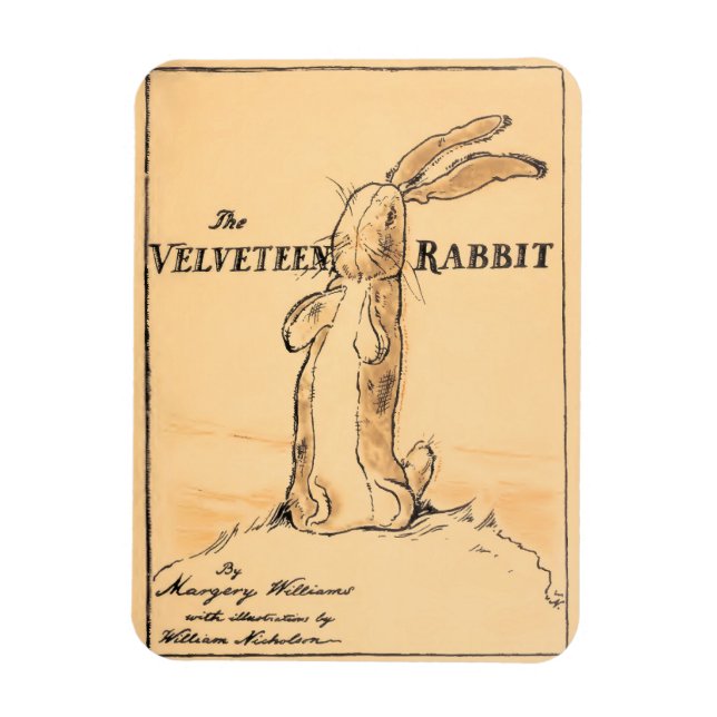 Bok Cover - Velveteen Rabbit Magnet (Vertikal)