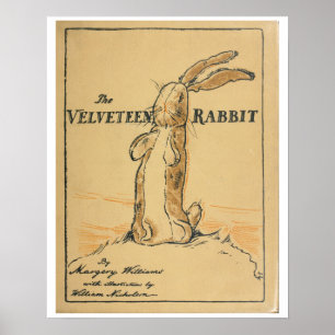 Bok Cover - Velveteen Rabbit Poster