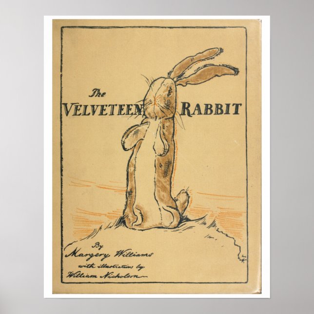 Bok Cover - Velveteen Rabbit Poster (Framsidan)