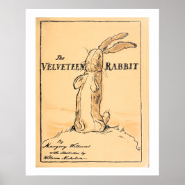 Bok Cover - Velveteen Rabbit Poster