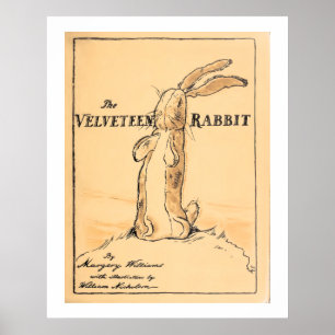 Bok Cover - Velveteen Rabbit Poster