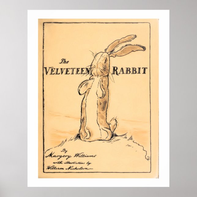 Bok Cover - Velveteen Rabbit Poster (Framsidan)