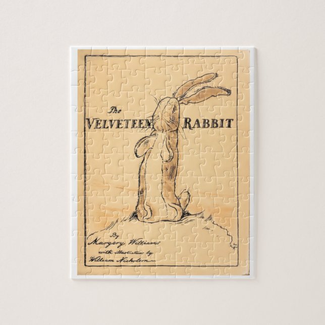 Bok Cover - Velveteen Rabbit Pussel (Vertikal)