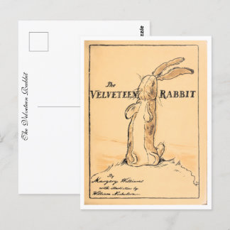 Bok Cover - Velveteen Rabbit Vykort