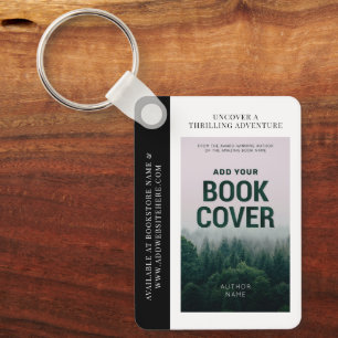 Bok Cover Writer-kampanjkod QR Nyckelring