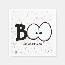 Bok Crazy Öga Halloween fest Pappersservett