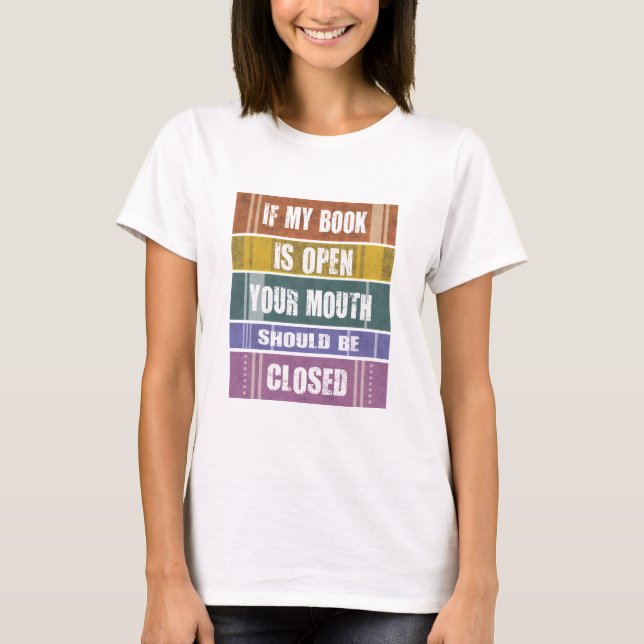 Bok-design t-shirt (Framsida)