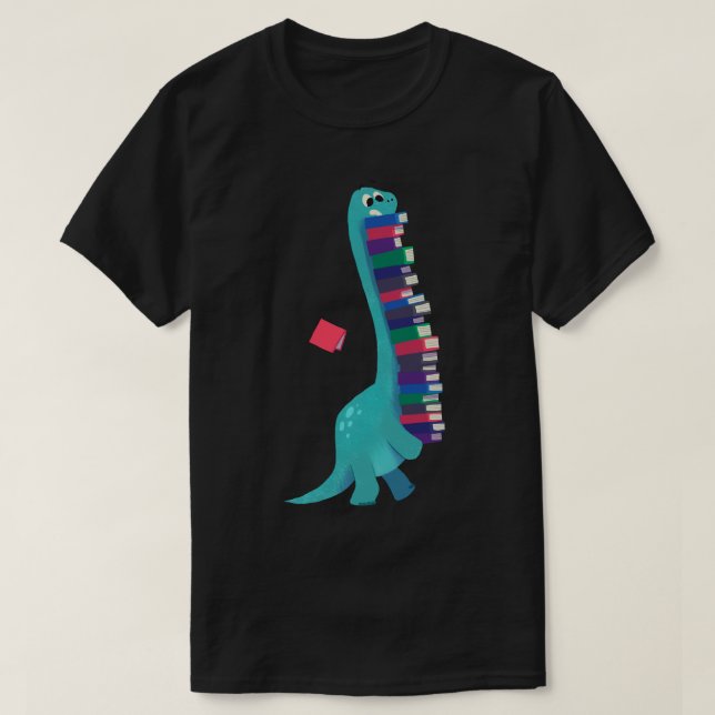 BOK DINOSAURS 01 Classic  T Shirt (Design framsida)