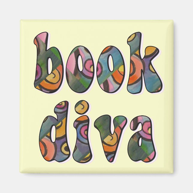 Bok Diva 2 Magnet (Framsidan)