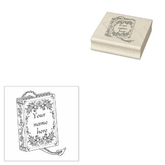 Bok Dragon Bok Plate Frimärke Stämpel