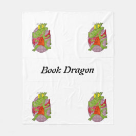 Bok Dragon Fleece Blanket av Sommer Hamilton
