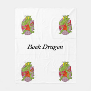 Bok Dragon Fleece Blanket av Sommer Hamilton