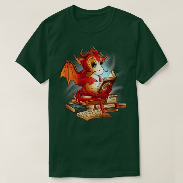 Bok Dragon T Shirt (Design framsida)