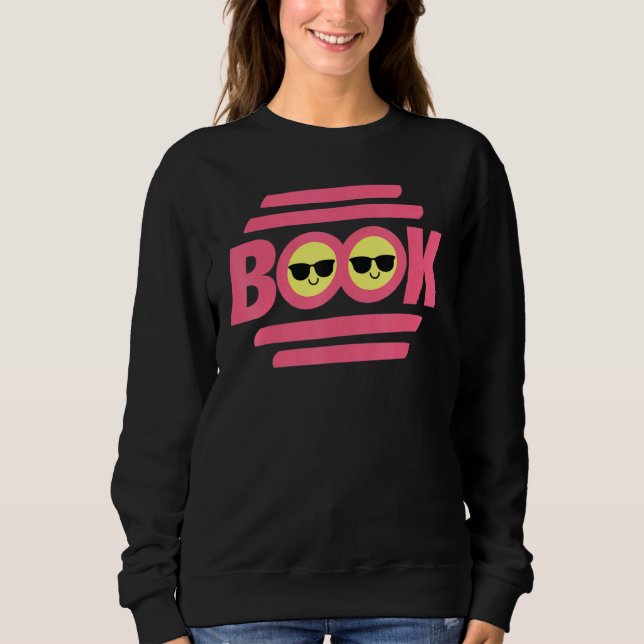 Bok Emo-Ji Classic för bokdagen T Shirt (Framsida)