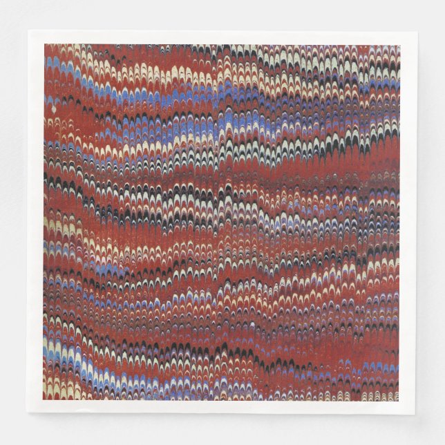 Bok Endpaper Marbling (mest ) Pappersservett (Framsida)