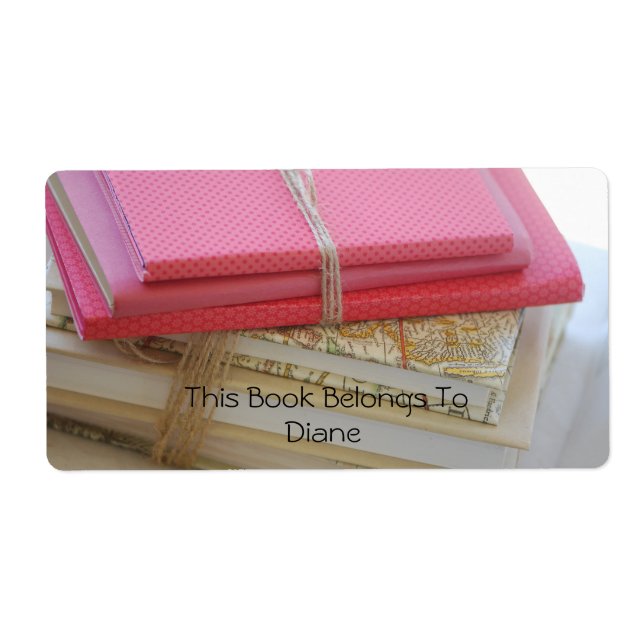 Bok-etiketter Fraktsedel (Framsidan)