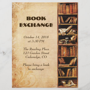 Bok Exchange Reklamblad