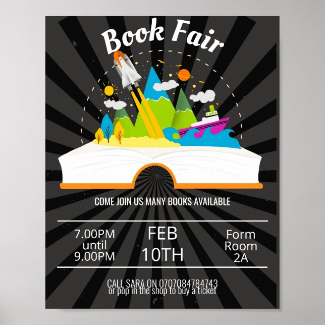 BOK FAIR-insamlare Poster (Framsidan)