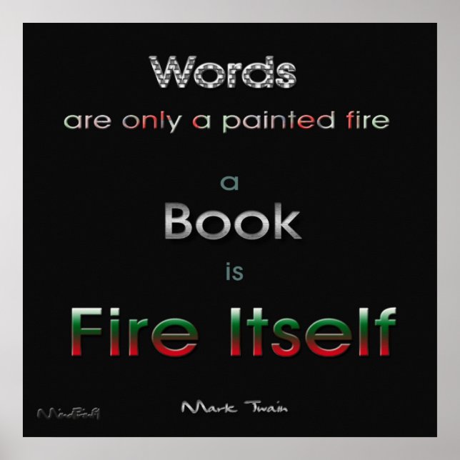 Bok Fire Poster (Framsidan)