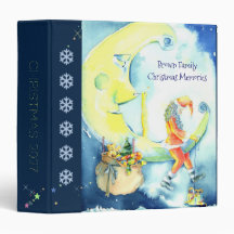 Bok för foto för julaftonSanta familj