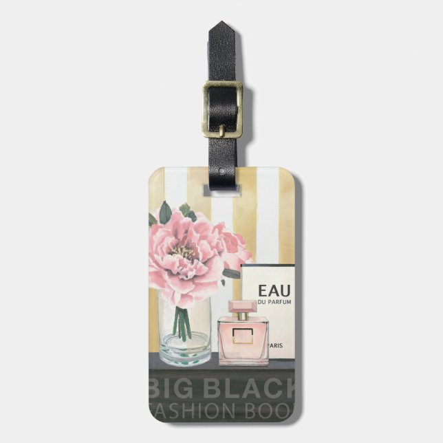 Bok för vildApple | randig stor mode - Bagagebricka (Vertikal Framsida)