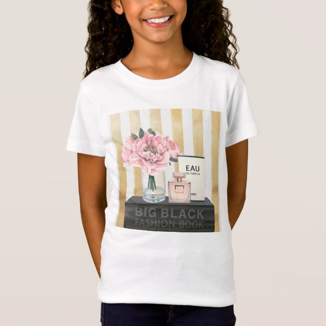 Bok för vildApple | randig stor mode - Tee Shirt (Framsida)