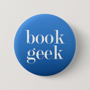 Bok Geek - Bok älskare/Bok Reader Knapp