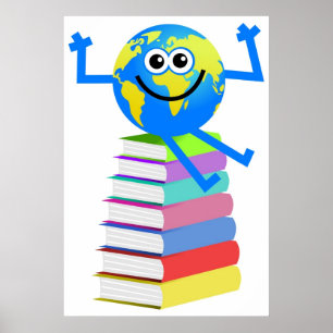 Bok Globe Poster