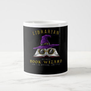 bok guidens jobbtitel lustig bibliotekarie ord jumbo mugg