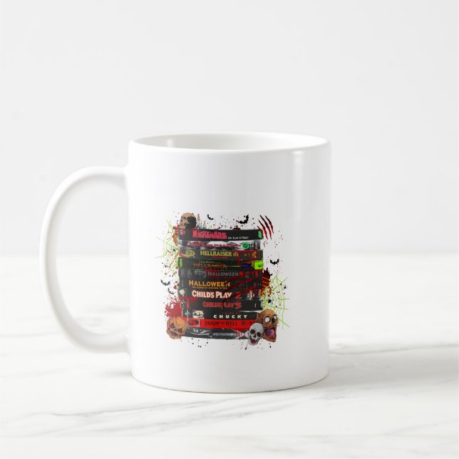 bok halloween kaffemugg (Vänster)