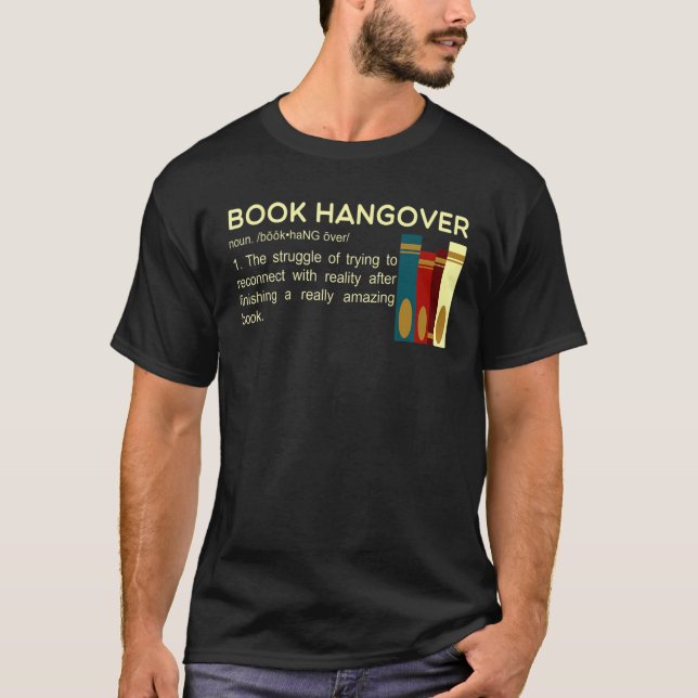 Bok Hangover-definition T- T Shirt (Framsida)