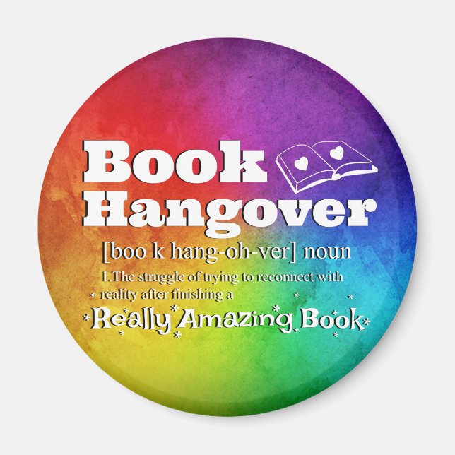 Bok Hangover Magnet (Framsidan)
