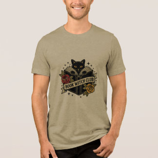 Bok Häxklubb Katt Logotyp T Shirt