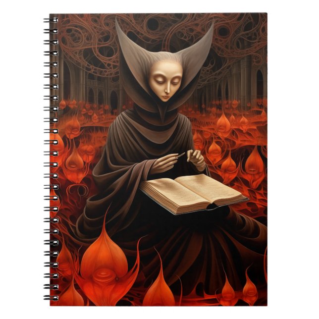 Bok Healer - Surrealistiska konst Anteckningsbok (Framsidan)