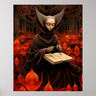 Bok Healer - Surrealistiska konst Poster