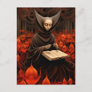 Bok Healer - Surrealistiska konst Vykort