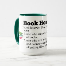 Bok Hoarder Mugg
