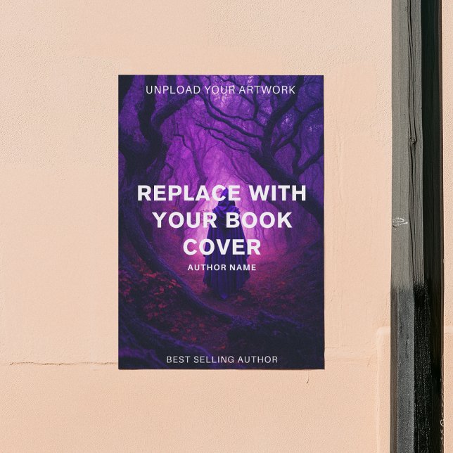 Bok-höljets lansering av en säljfrämjande händelse poster (Skapare uppladdad)