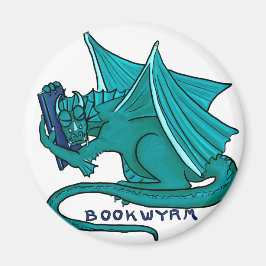 Bok Hug Bookwyrm Magnet