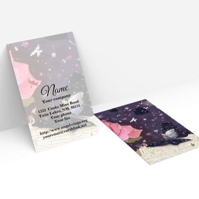 Bok i Affärskortet Fairy Tales Visitkort (Skapare uppladdad)