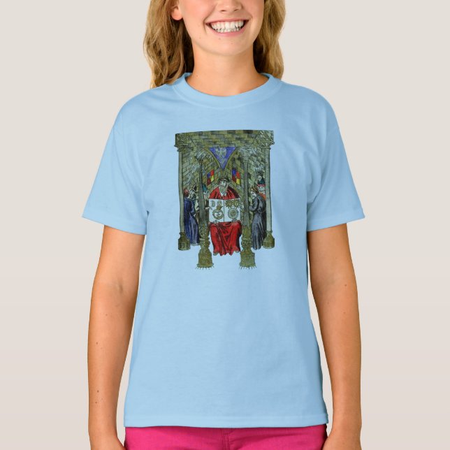 Bok i Alchemy och Hermetic Arts T-shirt (Framsida)