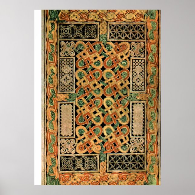 Bok i Durrow Poster (Framsidan)