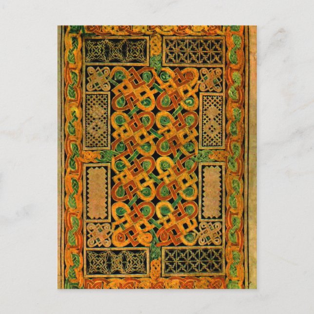 Bok i Durrow Vykort (Framsida)