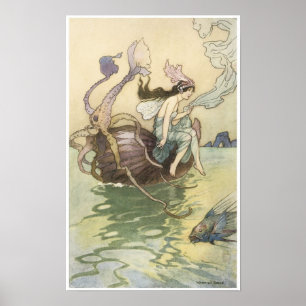 Bok i Fairy Poetry, Nautilus är min båt Poster